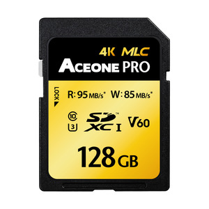 에이스원 프로 SD 카드 128GB 4K MLC UHS-1 U3 V60